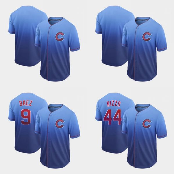 

Mens Fade Chicago 9 Javier Baez 17 Kris Bryant 44 Anthony Rizzo 12 Kyle Schwarber 22 Jason Heyward 40 Willson Contreras Cubs Baseball Jersey