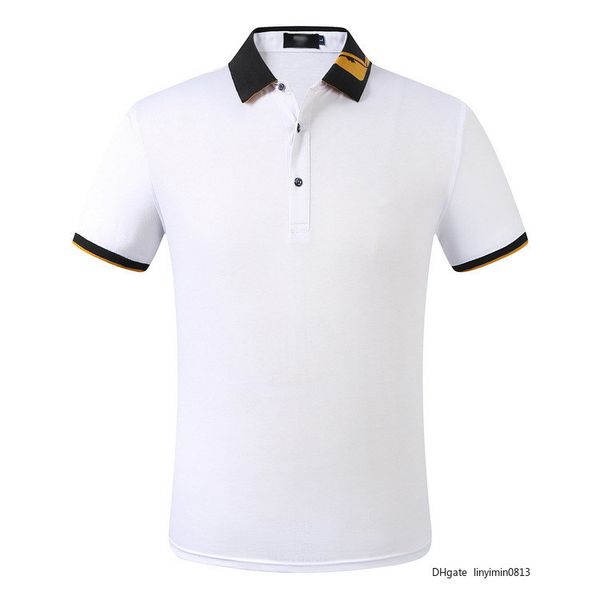 

дизайнер мужской поло моды роскошь хлопка футболки с короткими рукавами мужские случайные польос бренд одежды f 5 цветов продвижение xxxl p2, White;black