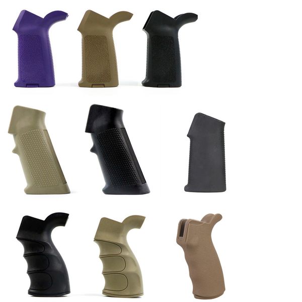 

tactical ergo grip for aeg nylon made toy guns model foregrip fit picatinny rails bk de