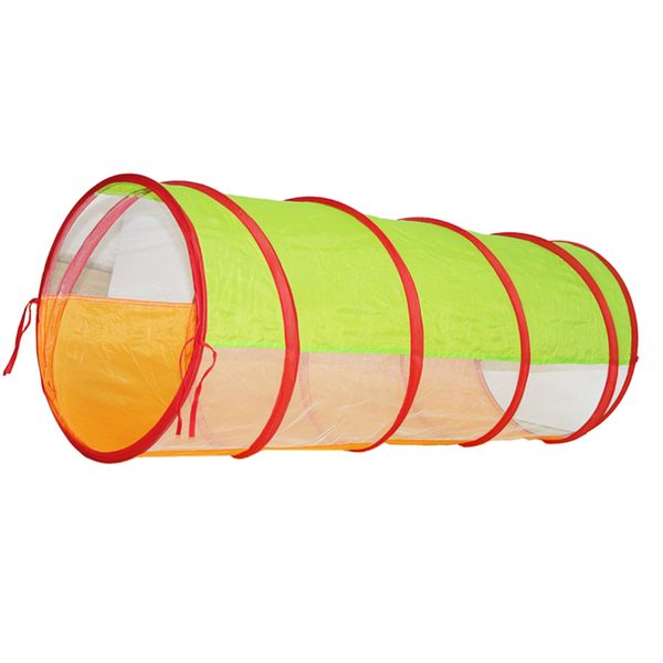 

ребенок дети портативный crawl tunnel крытый открытый summer beach garden play палатка игрушка
