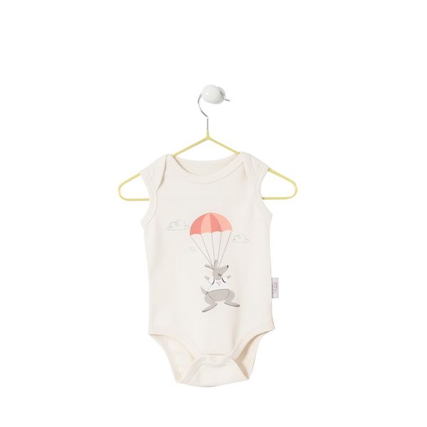 

red kangaroo baby organic cotton bodysuits (0mths-3mths)