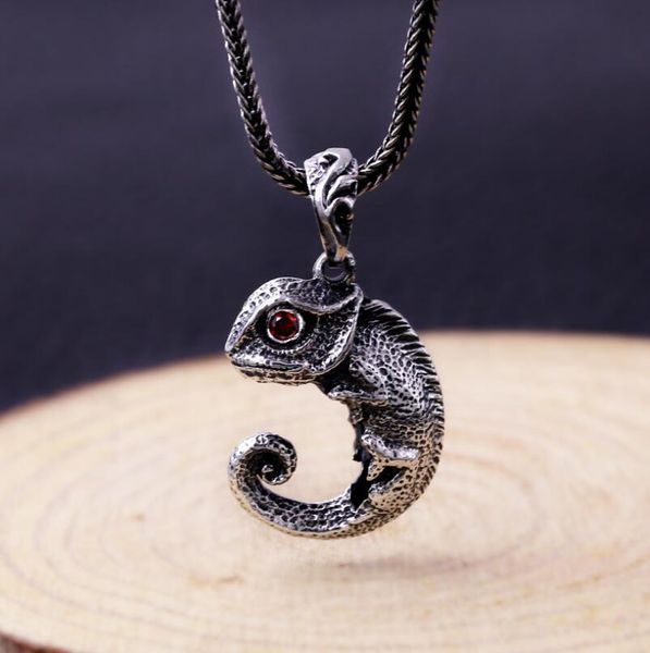 

925 sterling silver fashion jewelry small and cute small lizard pendant (fgl