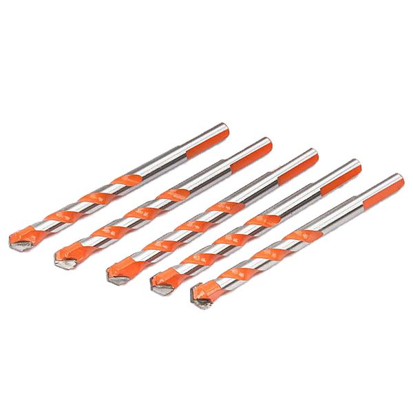 

5x triangle drill bits tile glass drilling hole saw tools 6/8/10/12mm parts