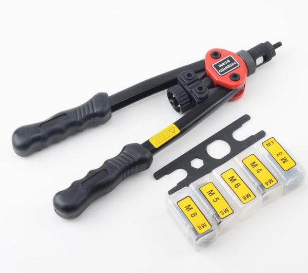 

new 1pcs rivet nut gun manual riveter gun m3 m4 m5 m6 m8 m10 bt605 bt606