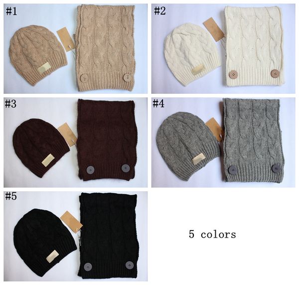 2019 Winter Australia Ug Hat Scarf Sets For Men Women Warm Knitted Hats Scarves Sets Pattern With Button Wool Scarves Mma2681 From Top Toy 19 75 2019 Winter Australia Ug Hat Scarf Sets For Men Women Warm Knitted Hats Scarves Sets Pattern With Button Wool Scarves Mma2681 From Top Toy 19 75