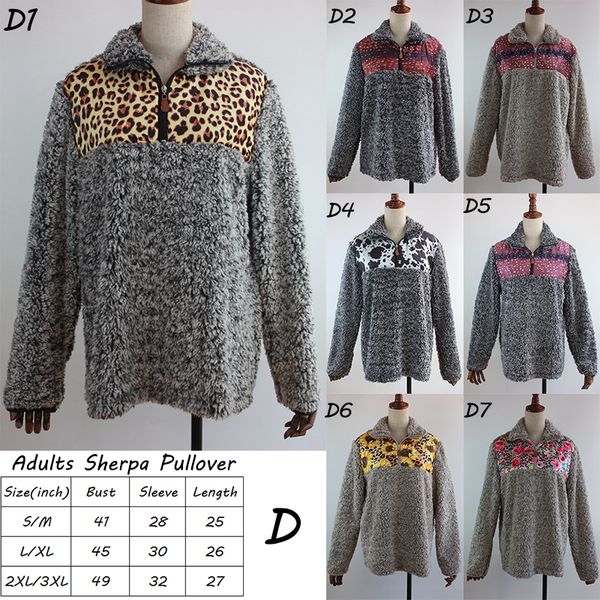 

winter leopard sherpa pullover sunflower fleece sherpa cow print women serape uplander sherpa deer print pullover, Black