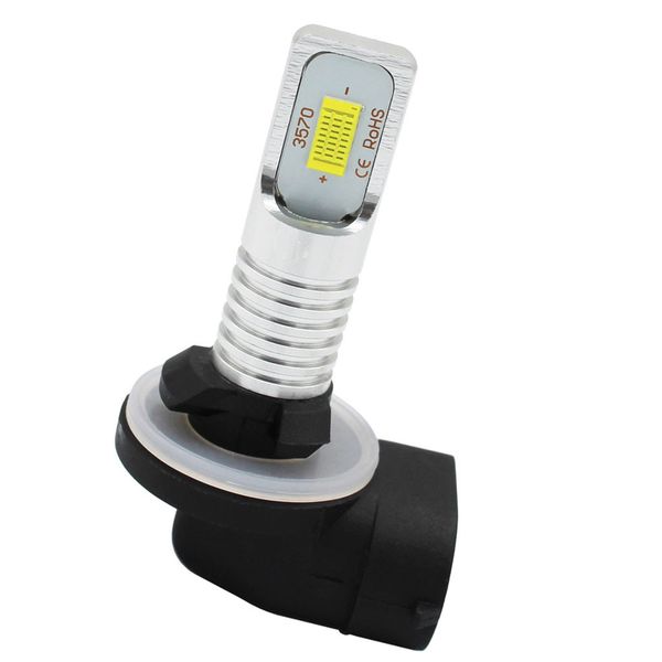 

led fog light bulb 3570 csp-chips 881 led fog lamp bulbs white 6000k/gold 3000k 3200 raw lumens per pair 1600 raw lumens #xp