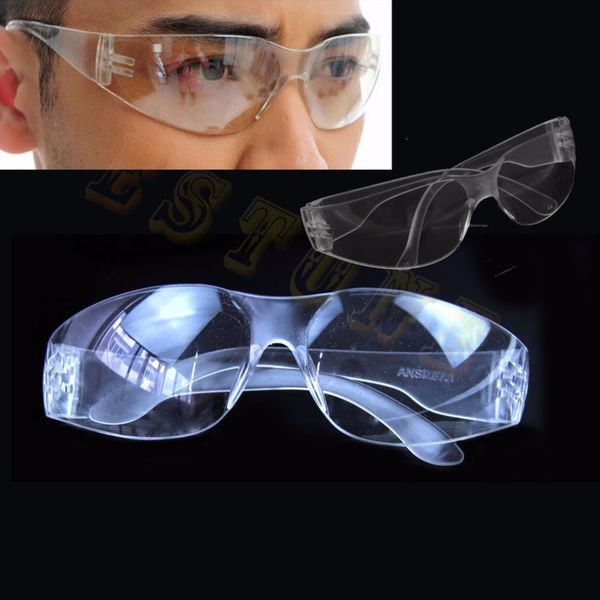 

lab medical student eyewear clear safety eye protective anti-fog goggles glasses