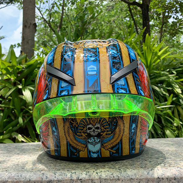 

мотоциклетный шлем мотоциклы летний сезон мотоцикл helmetsafety шляпа радужный козырек точка одобренный еэк флип вверх один щит