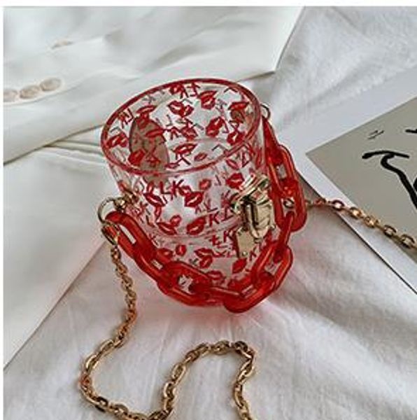 

new designer women's bag 2020 summer new fashion chain shoulder messenger bag wild mini jelly bag