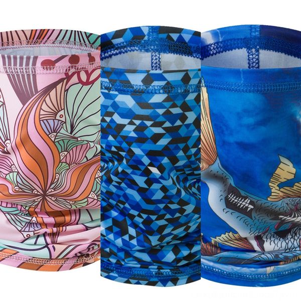 

kclie cycling face mask scarf scarf outdoor sports headband breathable neck bandana bicycle anti-uv multifunction windproof, Black