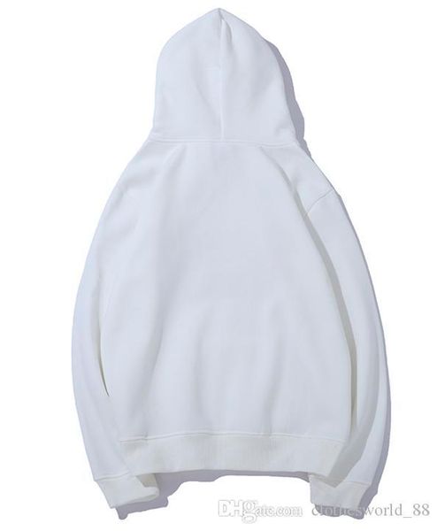 

supreman joint flame mens hoodie tide brand couple mens and women plus velvet hooded sweater autumn and winter black and white pullover11