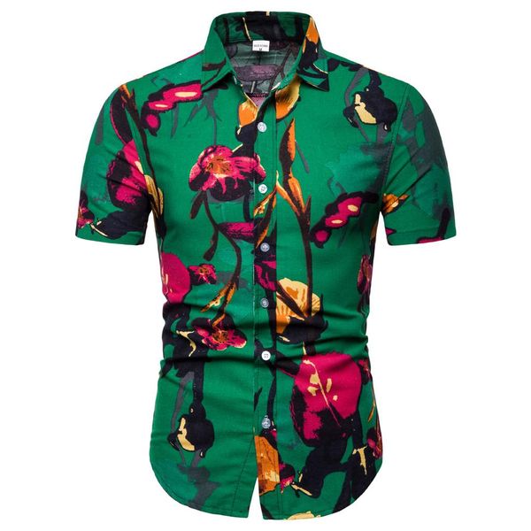 camisas de playa hombre