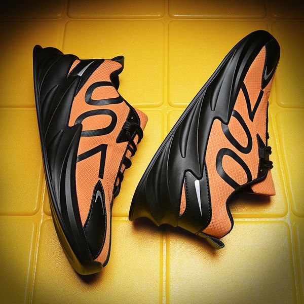 

times new roman casual shoes men breathable summer mesh shoes sneakers fashionable breathable lightweight movement, Black