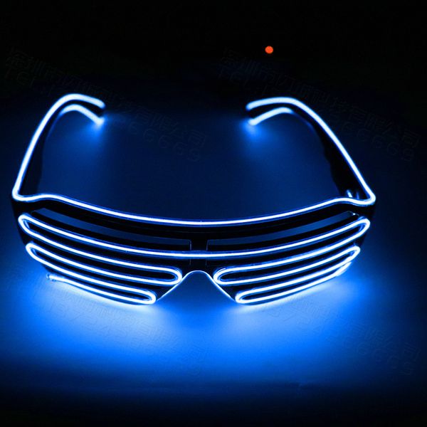 

party led flashing luminous glasses light up shades flash rave luminous glasses christmas new year festive favors atmosphere props