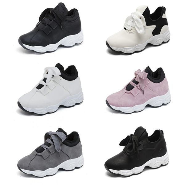 

non-brand running shoes women chaussures white black pink grey suede outdoor breathable sports sneakers 36-40 style 15 ing