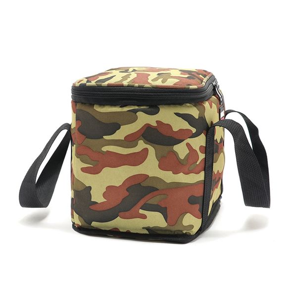 

9.5l insulated thermal lunch bag outdoor picnic box container handbags beverage cooler picnic bag for camping hiking