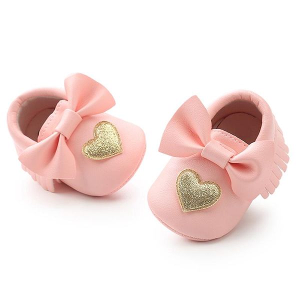 

fashion lovely baby toddler shoes baby girl shoes cotton sequins bowknot love shape first walkers kid h5