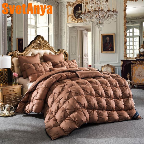 

svetanya luxury down duvet bread style quilt thick cotton comforter 3d bedding filler white gray pink yellow coffee