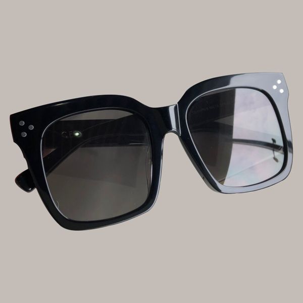 

new square sunglasses for women summer style sun glasses 2019 acetate frame shades female 41076, White;black