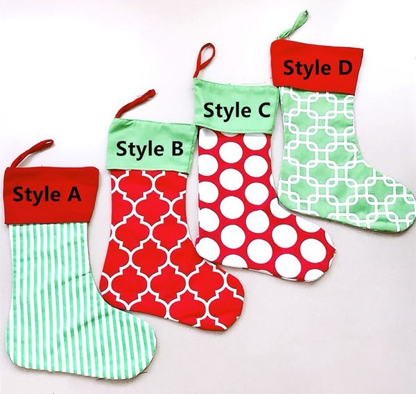 

christmas stocking strip xmas stocking candy gift bag santa bag plain burpla xmas socks bag christmas decorative socks bags 08