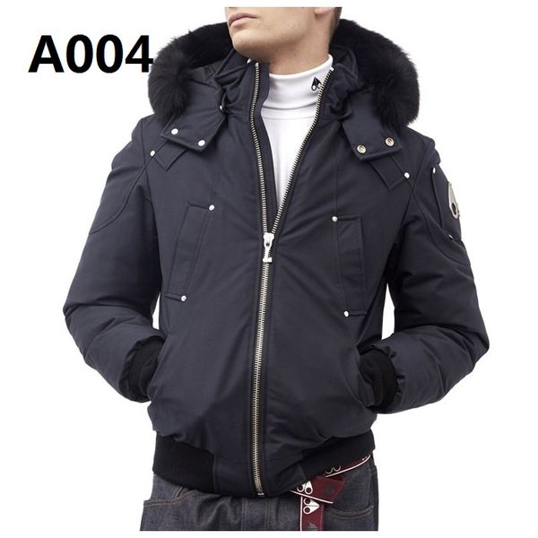 

r jackets winter jacket with hoodies doudoune keep warm men's outerwear parka coat shopping, Black