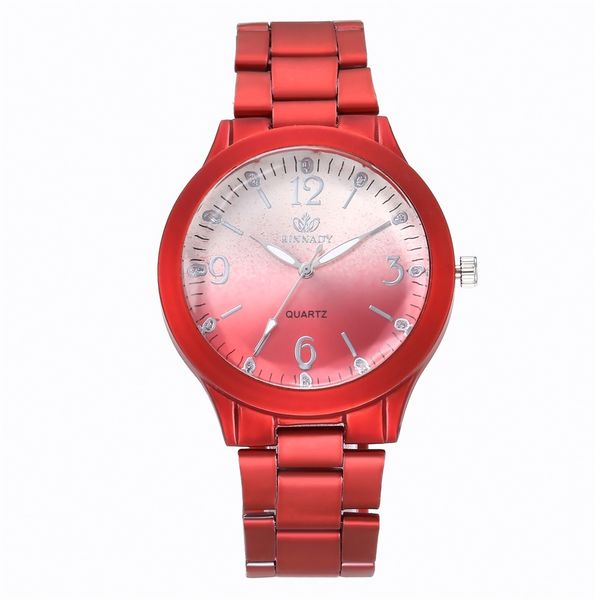 

new men's and women's casual alloy steel strap watch fashion colorful wrist quartz watch, Slivery;brown