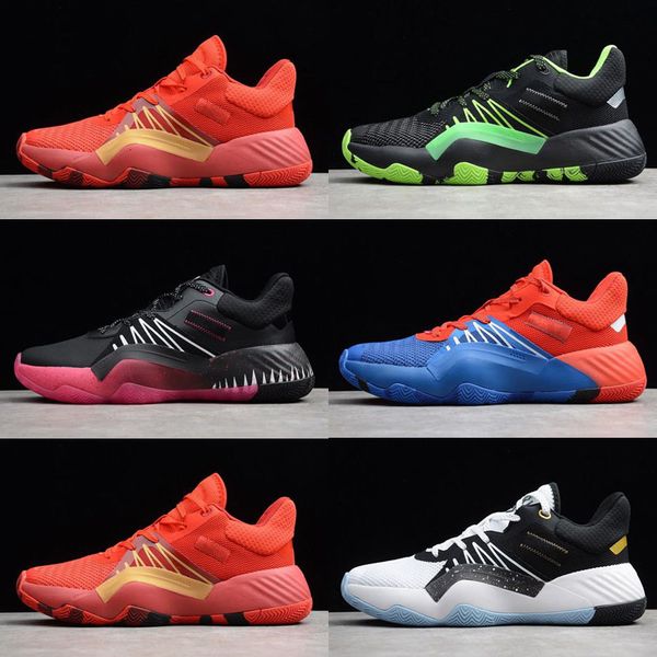 

new don issue 1 stealth spider man red blue black green donovan mitchell ness basketball shoes mens basketball trainers size 40-46