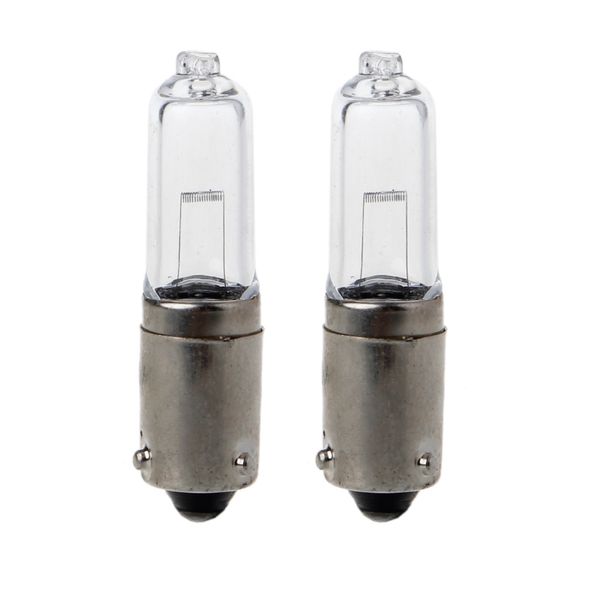 

2x bay9s h21w halogen light bulb backup indicator fog car lamp 12v 1.9a 250lm
