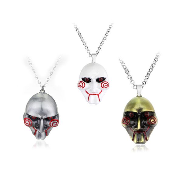 

thriller movie saw car pendant hanging saw mask car interior ornaments decoration rear view mirror accessories for ornament