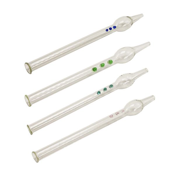 

Медовые трубочки из соломы Стеклянные горелки с 3 точками и длиной 20 см Большие стеклянные трубки для курения рук Горячий продавать