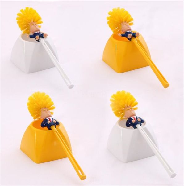 

lf73001 toilet trump brush holder toilet cleaning trump brush kit toilet bowl trump brush set upgraded modern design with soft bristle ba#21