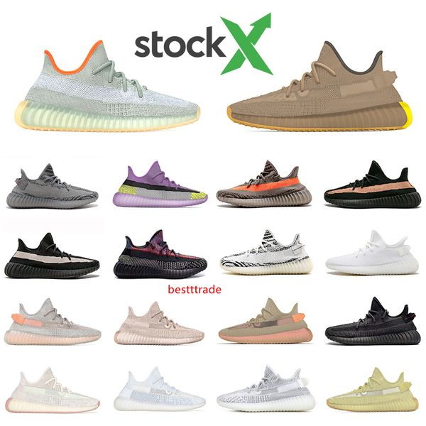 

stock x desert sage kanye west lundmark earth mens running shoes antlia synth clay static black white reflective belgua sports sneakers