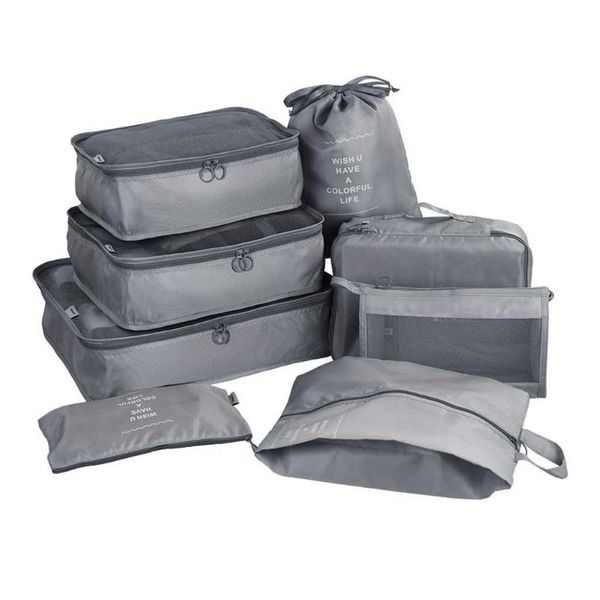 

waterproof package shoe pocket storage organize bag non-woven fabric draw pocket drawstring bags toiletry bag case new 2020