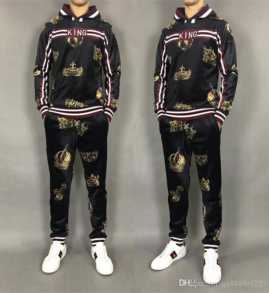 

mens designer tracksuits sweat suit mens hoodies brand clothing men's tracksuits jackets sportswear sets jogging sweat suits, Gray