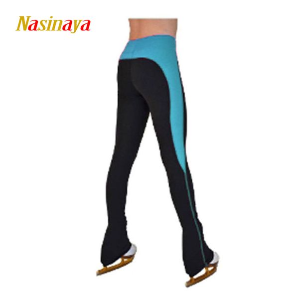 

customized figure skating pants long trousers for girl women training competition patinaje ice skating warm fleece gymnastics 7
