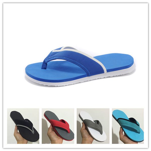 

mens luxury designer flip flops summer rubber sandals beach slide men black white fashion scuffs slippers ourdoor indoor shoes eur 40-45