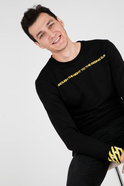 

breezy male sweat 182003, Black