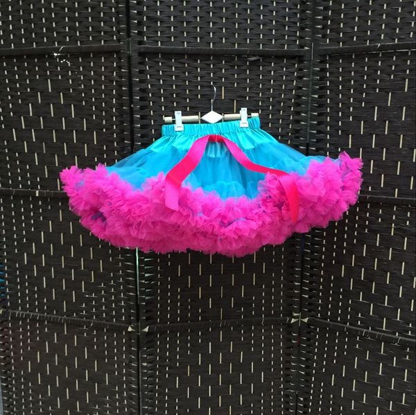 

rainbow skirt children clothing toddler birthday tutus skirt summer tulle