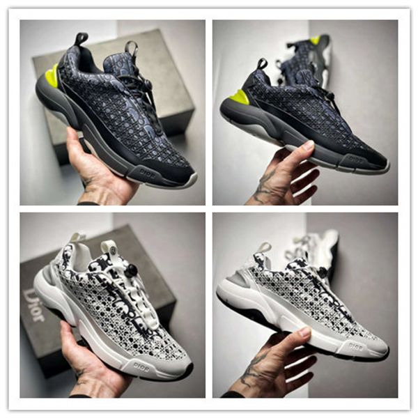 

White black oblique b24 neaker with cannage motif men fa hion luxuriou de igner hoe women b22 b23 b21 b01 b02 neaker hoe
