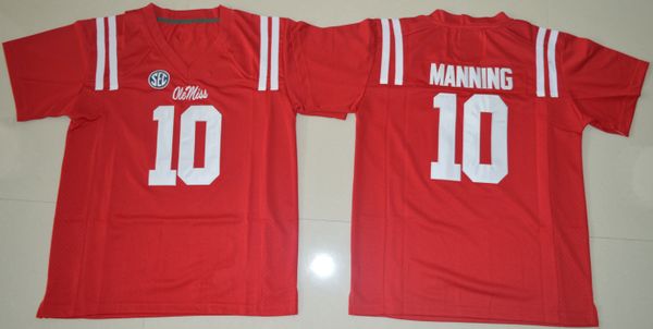 

eli manning stitched men's ole miss rebels jason pellerin gary wunderlich d'vaughn pennamon evan engram college football jersey, Black