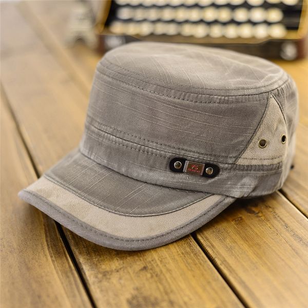 

flat-canvas baseball cap color block vintage hat new arrival, Black;white