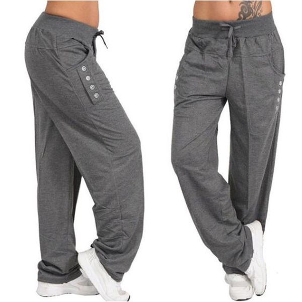 Compre Pantalones Holgados De Moda Para Mujer Pantalones Casuales