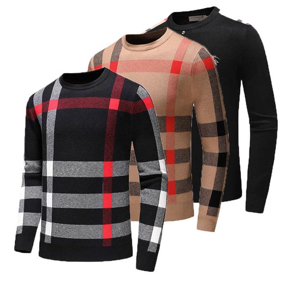 

Luxury wool men 039 weater de igner weater men o neck ca ual knitting jumper weater men long pullover famou brand women weat, White;black