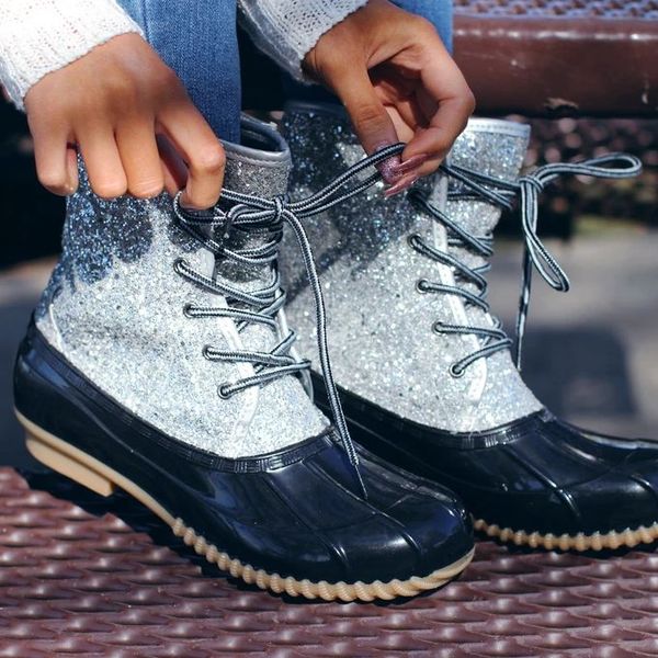 

2019 women ankle boots female fashion patent pu leather platform women shoes plus size boots for, Black
