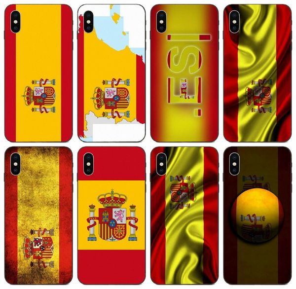 

tongtrade] ретро национальный es испания флаг чехол для iphone 8 7 6s 5s plus x xs 11 pro max galaxy j2 j3 j5 j7 honor 4c 5a 5c lg питания