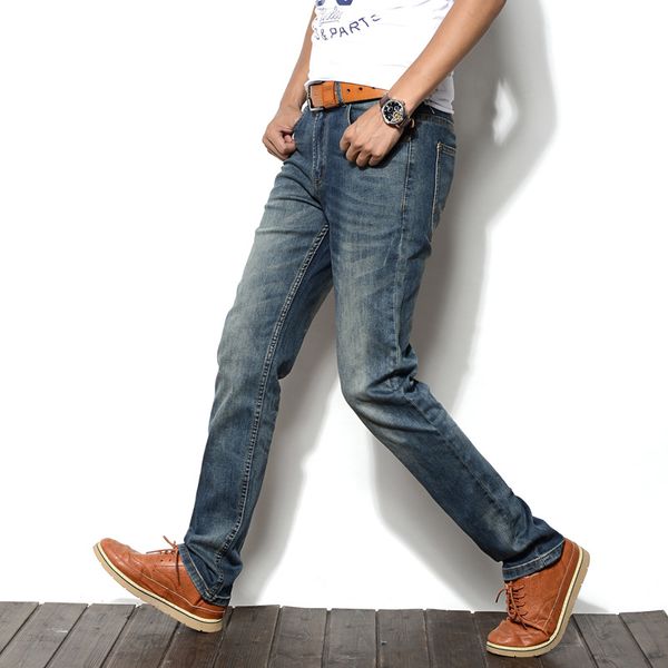 

icpans jeans men stretch black blue gray pockets softener biker jeans mens zipper regular fit denim men skinny big size 40