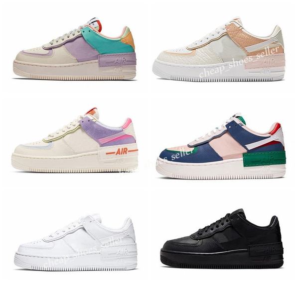 

Силы просто замечательно-07 коммунальные конфеты Macaron для женщин девочек кроссовки 1 тень Спорт Dunnk один скейтборд платформы черный белый кроссовки Air 36-40