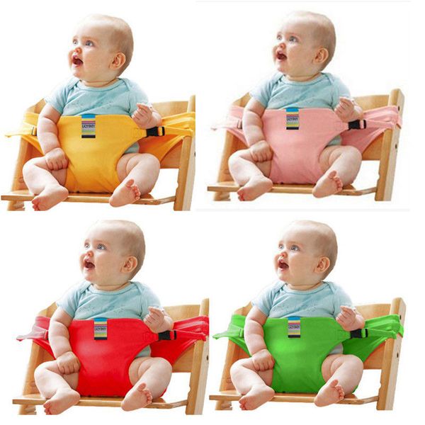 

portable baby high chair booster safety seat strap harness dining seat belt stroller accessories