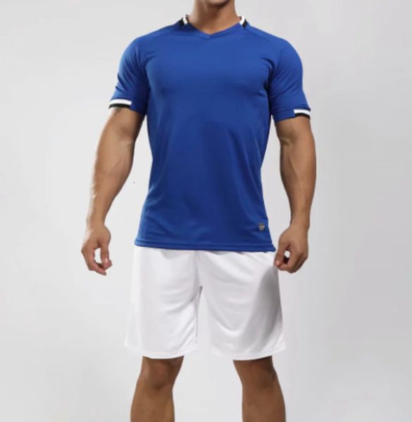 

new arrive blank soccer jersey #705-1901-50 customize quick drying t-shirt uniforms jersey football shirts, Black;yellow